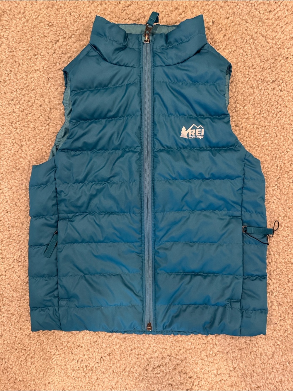 REI Kids Blue Puffer Vest - XS 6-7